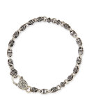 Men's Sterling Silver Mini-Link Bracelet