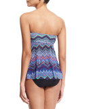 Skyline Flyaway Printed Bandini Swim Top