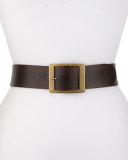 Leather Heritage Belt, Brown