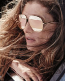 DiorSplit Two-Tone Metallic Aviator Sunglasses