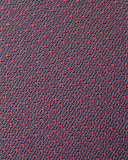 Micro-Dot Long-Sleeve Sport Shirt, Burgundy