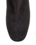 Cyera Stretch-Suede Knee Boot