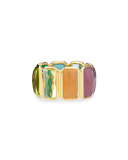 18k Rock Candy Fancy Rectangle Lollipop Ring