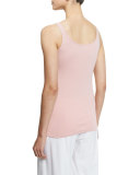Scoop-Neck Long Slim Tank