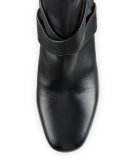 Babies 90mm Ankle-Strap Bootie, Nero