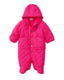 Hooded Matte Bunting Bag, Size 3-6 Months