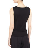 Basic Scoop-Neck Cotton Tank