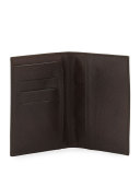 Leather Passport Holder, Brown