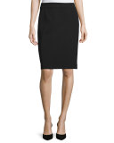 Knee-Length Pencil Skirt