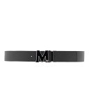 Visetos Reversible M-Buckle Monogram Belt