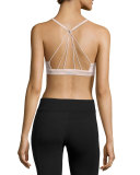 Sunny Strappy Sports Bra, Buff