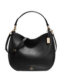 Nomad Leather Hobo Bag, Black