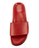 Leather Slide Sandal