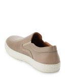 Ace Perforated Leather Skate Sneaker