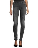Puzzle Mid-Rise Skinny Jeans, Intemporel