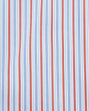 Striped Dress Shirt, Red/Blue/White