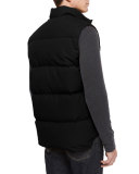 Freestyle Down Puffer Vest, Black