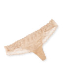 Ruffled Lace Thong