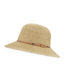 Devon Straw Cloche Hat, Natural