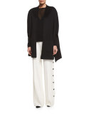 Illusion Long-Sleeve Tee, Black