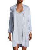 Feathers Essential Short Jersey Robe