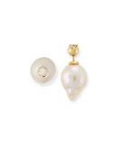 Sea of Beauty Pearl & Diamond Jacket Earrings