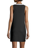 Ainsley Bicolor Sleeveless Knit Dress