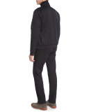 Utility Bomber Jacket, Black