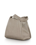 Alex Medium Leather Tote Bag, Metallic Bronze