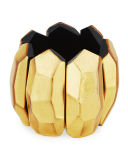 Large Pyramid Cuff Bracelet