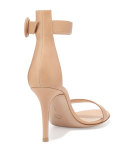 Portofino Leather Ankle-Strap 85mm Sandal