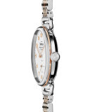 38mm Canfield Watch with Bracelet Strap, Silver/Rose Golden