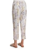 Silk Paisley Lounge Pants