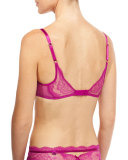 Présage Underwire Demi Bra, Tyrian Pink 
