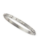 New World Bangle with White Sapphires & Diamonds