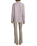 Kelsey Two-Button Jacket, Rose
