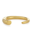 Gold-Plated Bangle Bracelet