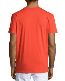 Solid Short-Sleeve T-Shirt, Red