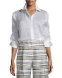 Rivington Striped Shorts, Mica/Multi