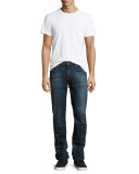 Brixton Slightly-Distressed Denim Jeans, Colter
