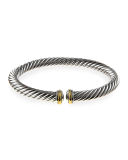 7mm Cable Spira Sterling Silver Bracelet