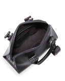 Holly Leather Satchel Bag, Black