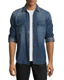 Somerford Denim Shirt, Indigo