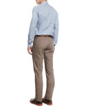 Five-Pocket Twill Pants, Khaki