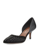 Finn d'Orsay 55mm Pump, Black