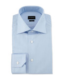 Slim-Fit Solid Trofeo Dress Shirt, Blue