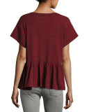 The Girlie Tee, Aurora Red