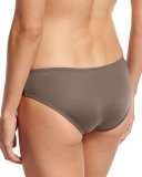 Emilia Strappy Swim Bottom, Taupe