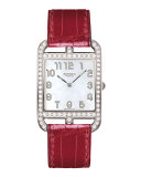 Cape Cod Set with Diamonds Watch on a Smooth Ember Alligator Strap