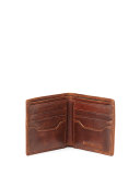 Logan Leather Bi-Fold Wallet, Cognac